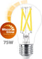 Philips LED-lamp - E27 Peer - 7.9 W - Warmwit - (Ø x l) 60 mm x 104 mm - 1 stuk(s)