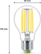 Philips LED lamp Transparant - 60 W - E27 - koelwit licht