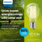Philips LED lamp Transparant - 60 W - E27 - warmwit licht
