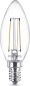Philips LEDClassic 25W (2W) B35 E14 WW CL ND 1BC/4 Verlichting
