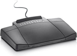 Philips LFH2210 Voetschakelaar - 3-Positie - 3.5 mm jack plug - Transcriptie/ analoog