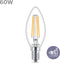 Philips Lighting 76219300 LED-lamp Energielabel E (A - G) E14 Kaars 6.5 W = 60 W Warmwit (Ø x l) 3.5 cm x 9.7 cm 1 stuk(s)