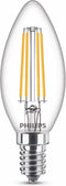 Philips Lighting 76219300 LED-lamp Energielabel E (A - G) E14 Kaars 6.5 W = 60 W Warmwit (Ø x l) 3.5 cm x 9.7 cm 1 stuk(s)