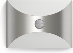 Philips Lighting Herb 172994716 LED-buitenlamp met bewegingsmelder (wand) 6 W Warmwit RVS