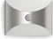 Philips Lighting Herb 172994716 LED-buitenlamp met bewegingsmelder (wand) 6 W Warmwit RVS