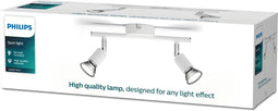 Philips Limbali opbouwspot - 2-lichts - wit
