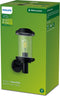 Philips Listra wandlamp - zwart - E27