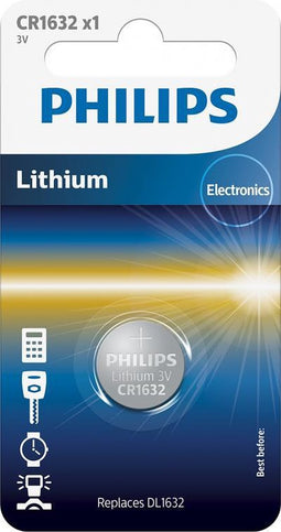 Philips Lithium CR1632 blister 1