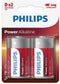 Philips LR20P2B - D / LR20 batterijen - 2 stuks