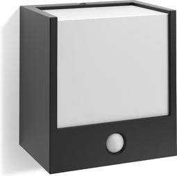 Philips Macaw buitenwandlamp - met sensor - zwart