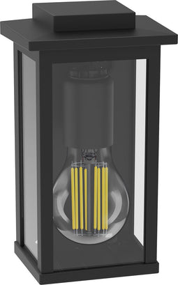 Philips Mirth wandlamp - zwart - E27