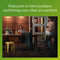 Philips Mirth wandlamp - zwart - E27