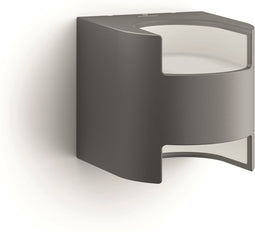 Philips myGarden Grass Wandlamp - 2 Lichtpunten - Antraciet - 2 x 400lm