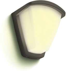 Philips myGarden Kiskadee - wandlamp - Buitenlamp - Antreciet - 42W