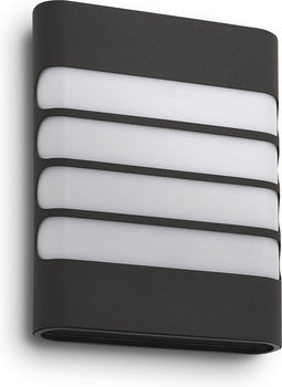 Philips myGarden Raccoon Wandlamp - LED - Antraciet