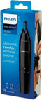 Philips Norelco NOSETRIMMER Series 1000 Neus- en oortrimmer, 100% comfort zonder te trekken