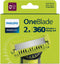 Philips OneBlade 360 Blade Body Kit - Vervangmesjes Body Kit - 2 stuks - QP624/50