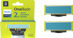 Philips OneBlade Anti-Frictie Blade - Vervangmesjes - 2 stuks -QP225/50