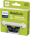 Philips OneBlade Intimate SkinProtect Blade - Vervangmesjes – Unisex – Wit – 2 stuks - QP229/50