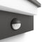 Philips Petronia buitenwandlamp - met sensor - antraciet