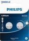 Philips - Philips Lithium CR2032 - 2 stuks
