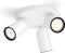 Philips Pongee opbouwspot - 3-lichts - wit