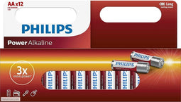 Philips Power Alkaline - AA Batterijen - 12 stuks