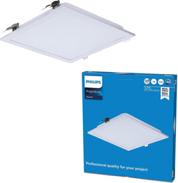Philips ProjectLine Inbouwpaneel 30 x 30 cm natuurlijk wit licht, 4000 K 1200 lm