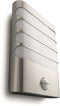 Philips Raccoon buitenwandlamp - met sensor - 1-lichts - RVS