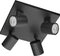 Philips Runner opbouwspot - 4-lichts - zwart