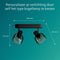 Philips Sleet Spot - Plafondspot met twee lichtpunten - Met gerookt glas - Kleine fitting E14