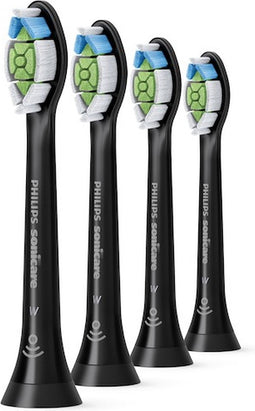 Philips Sonicare - 6 Stuk(s) - W2 Optimal White HX6064/11 - Opzetborstels - Zwart