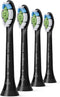 Philips Sonicare - 6 Stuk(s) - W2 Optimal White HX6064/11 - Opzetborstels - Zwart