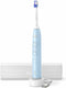 Philips Sonicare 6100 series - Elektrische Tandenborstel – Lichtblauw - Sensitive opzetborstel – Reisetui - Gevoelige tanden - HX7406/02