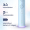 Philips Sonicare 6100 series - Elektrische Tandenborstel – Lichtblauw - Sensitive opzetborstel – Reisetui - Gevoelige tanden - HX7406/02