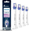 Philips Sonicare Optimal Sensitive - Opzetborstels voor Elektrische Tandenborstel - Wit - Verpakking van 4 - HX6054/10 - Gevoelige tanden