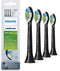 Philips Sonicare W2 Optimal White HX6064/11 - Opzetborstels - 4 stuks - Zwart