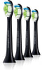 Philips Sonicare W2 Optimal White HX6064/11 - Opzetborstels - 4 stuks - Zwart