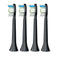 Philips Sonicare W2 Optimal White HX6064/11 - Opzetborstels - 4 stuks - Zwart