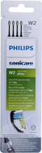 Philips Sonicare W2 Optimal White HX6064/11 - Opzetborstels - 4 stuks - Zwart