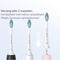 Philips Sonicare W2 Optimal White HX6064/11 - Opzetborstels - 4 stuks - Zwart