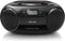 Philips Sound AZB500/12 DAB+ radio-cd-speler (DAB+/FM, dynamische basversterking, cd-weergave, shuffle/repeat-functie, 3,5 mm audio-ingang) zwart