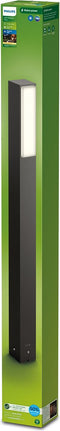 Philips Stratosphere tuinpaal - Ultra Efficient - antraciet - 3,8W