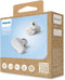 PHILIPS TAT3509 TWS oordopjes, Multi point 2x BT aansluiting, ANC Actieve Ruisonderdrukking, Bluetooth LE, IPX4 - Wit