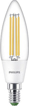 Philips Ultra Efficient LED kaarslamp Transparant - 40 W - E14 - Koelwit licht