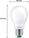 Philips Ultra Efficient LED lamp Mat - 75 W - E27 - Koelwit licht