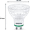 Philips Ultra Efficient LED spot - 50 W - GU10 - Koelwit licht