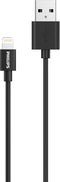 PHILIPS - USB-A naar Lightning Kabel - DLC3104V/03 - 1.2 Meter Kabel - Opladen en Synchroniseren - Vervanging Apple Lightning Kabel - Zwart