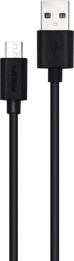 Philips USB-Kabel 2.0 - DLC3104U/00 - USB-A naar Micro-USB - Lengte: 1,2 Meter