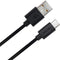 Philips USB Kabel 2.0 - USB-A naar USB-C - 1,2 Meter - PVC Zwart